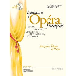 Semellaz: Decouvrir l'opera fran&ccedil;ais (livre avec cd) partition seule airs pour tenor et piano