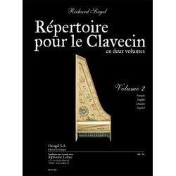 Siegel: R&eacute;pertoire pour le clavecin (en 2 volumes) volume 2 (6e/7e) (texte fran&ccedil;ais, anglais, allemand, espagnol) (pour clavecin ou piano)