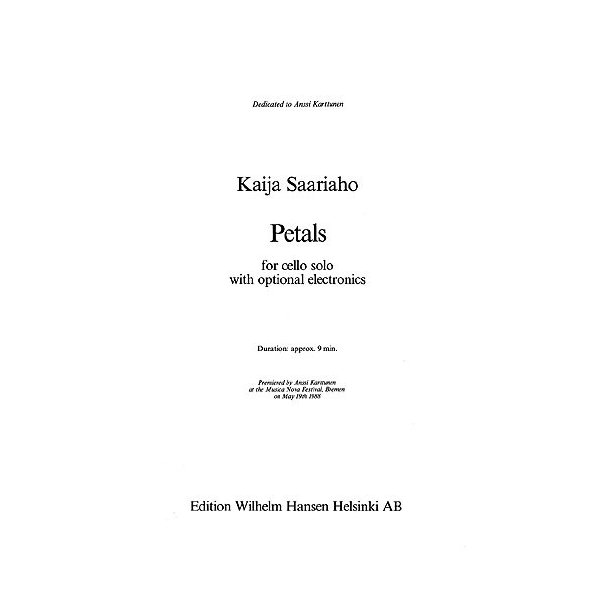 Kaija Saariaho: Petals