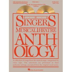 The Singer's Musical Theatre Anthology - Volume 1 (Soprano) Book/2CDs