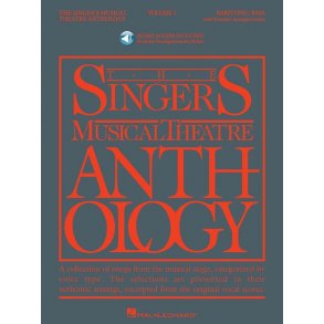 The Singer's Musical Theatre Anthology - Volume 1 (Baritone/Bass) Book/2CDs