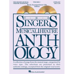 The Singer's Musical Theatre Anthology - Volume 2 (Soprano) - Book/ 2CDs Pack