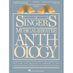 SINGER'S MUSICAL THEATRE ANTHOLOGY VOLUME 3 MEZZO SOPRANO BOOK/2CD
