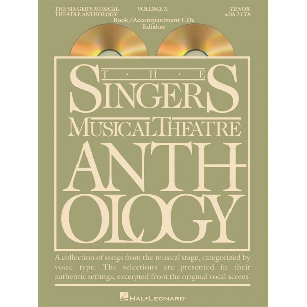 The Singer's Musical Theatre Anthology - Volume 3 (Tenor) Book/2CD