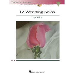 12 Wedding Solos - Low Voice