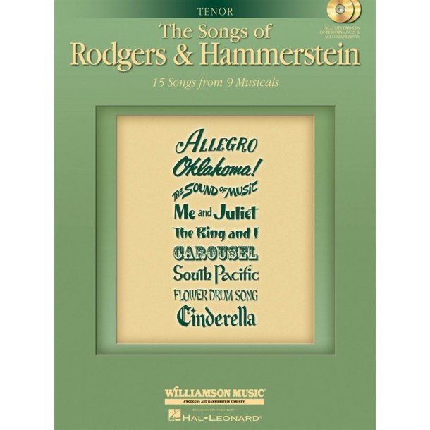 The Songs Of Rodgers And Hammerstein - Tenor Edition