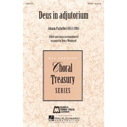 PACHELBEL JOHANN DEUS IN ADJUTORIUM (WOODWARD HENRY) SSATB CHORAL