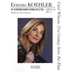 Ernesto Koehler: 35 Exercises For Flute Opus 33 - Book 1