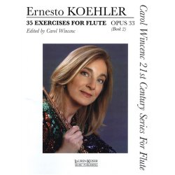 Ernesto Koehler: 35 Exercises For Flute Opus 33 - Book 2