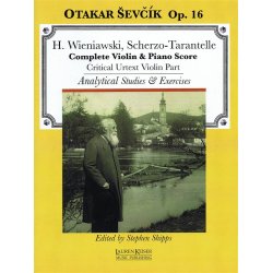 WIENIAWSKI HENRYK SCHERZO-TARANTELLE OP 16 (SHIPPS/SEVCIK) VLN/PF BK