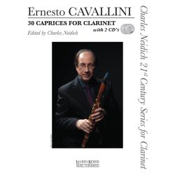 CAVALLINI ERNESTO 30 CAPRICES FOR CLARINET (NEIDICH C) CLT BK/2CD