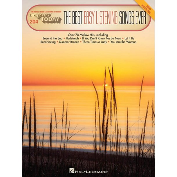 E-Z Play Today 204: The Best Easy Listening Songs Ever (3rd Edition)