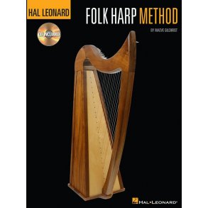 Hl Folk Harp Method Harp Bk/Cd