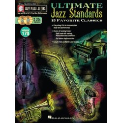 Jazz Play-Along Volume 170: Ultimate Jazz Standards (Book/2 CDs)