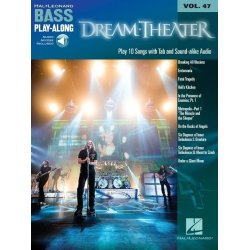 Bass Play-Along Volume 47: Dream Theater (Book/Online Audio)