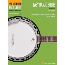 Easy Banjo Solos For 5-String Banjo  Second Edition (Book/Online Audio)