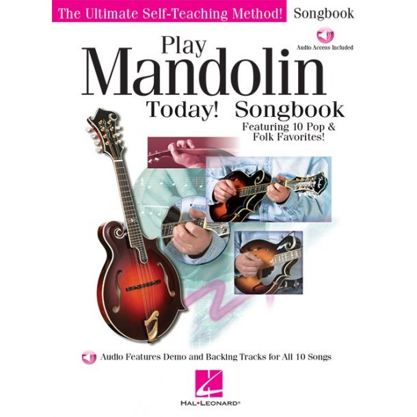 Play Mandolin Today! Songbook (Book/Online Audio)