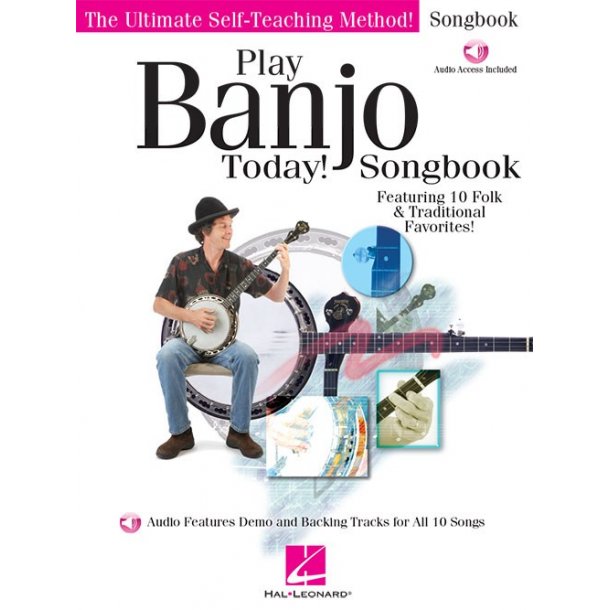 Play Banjo Today! Songbook (Book/Online Audio)