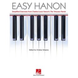 Easy Hanon: Simplified Exercises For Piano