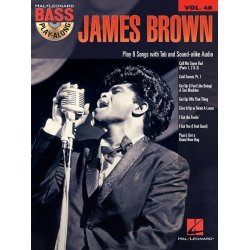 Bass Play Along Vol. 48: James Brown (Book/CD)