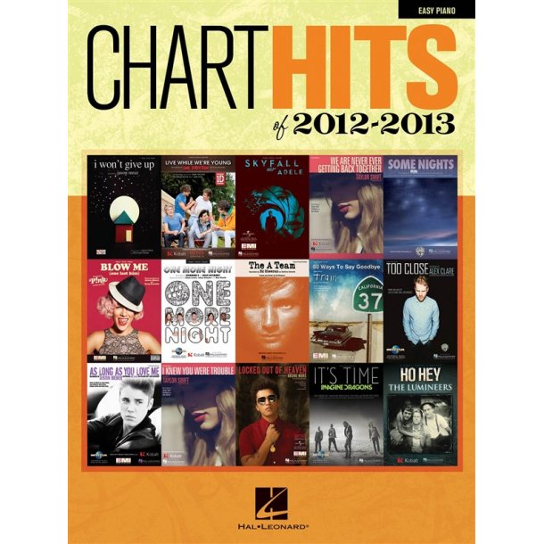 Chart Hits Of 2012-2013
