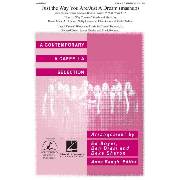 Just Way You Are/Just A Dream Ssaa