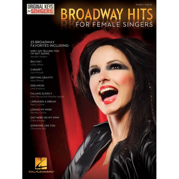 Broadway Hits: Original Keys For Female Singers