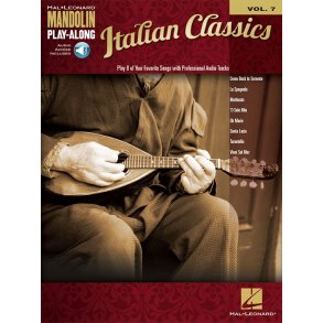 Mandolin Play-Along Volume 7: Italian Classics (Book/Online Audio)