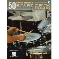Sperie Karas: 50 Syncopated Snare Drum Solos (Book/Online Audio)