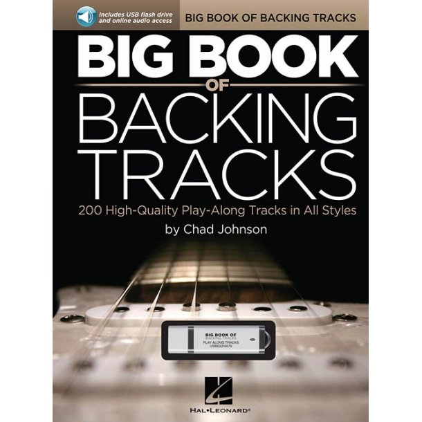 Big Book Of Backing Tracks - 200 High-Quality Play-Along Tracks In All Styles (Book/USB)