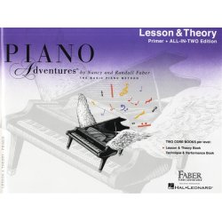 Piano Adventures: Lesson And Theory Book - Primer Level All In Two Edition