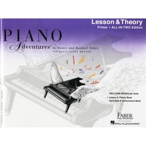 Piano Adventures: Lesson And Theory Book - Primer Level All In Two Edition