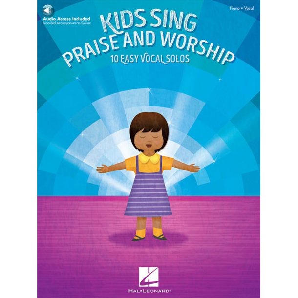 Kids Sing Praise And Worship: 10 Easy Vocal Songs (Book/Online Audio)