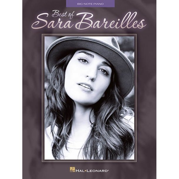 Best Of Sara Bareilles (Big Note Piano)