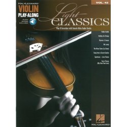 Violin Play-Along Volume 42: Light Classics (Book/Online Audio)
