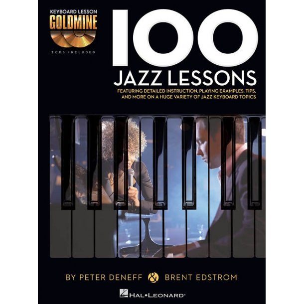 Keyboard Lesson Goldmine: 100 Jazz Lessons (Book/2 CDs)