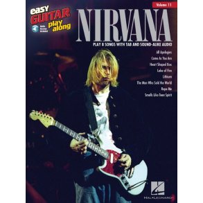 Easy Guitar Play-Along Volume 11: Nirvana (Book/Online Audio)