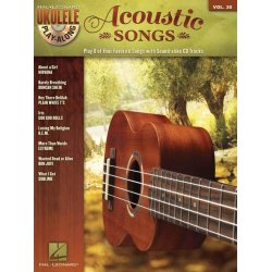 Ukulele Play-Along Volume 30: Acoustic Songs (Book/CD)