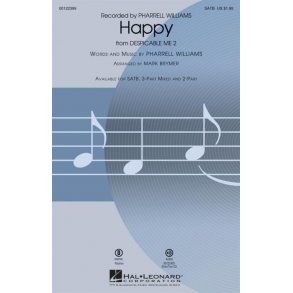 Williams Happy (Brymer) Satb Chor