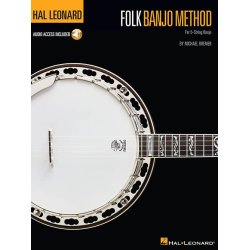 Hal Leonard Folk Banjo Method (Book/Online Audio)