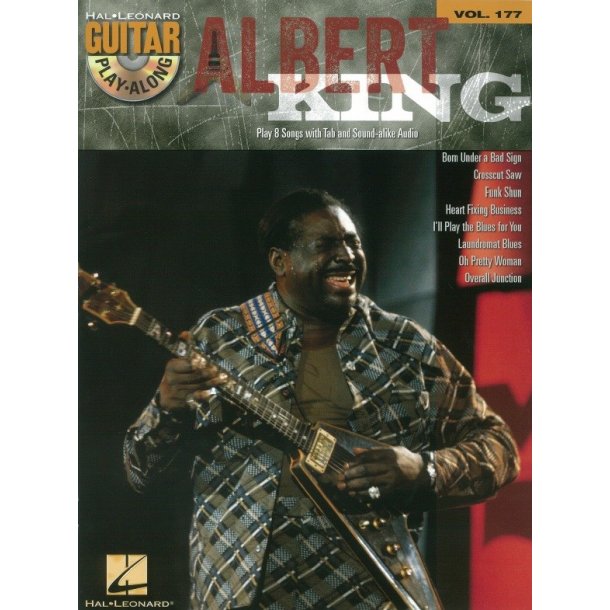 Guitar Play-Along Volume 177: Albert King (Book/CD)