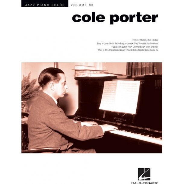 Jazz Piano Solos Series Volume 30: Cole Porter
