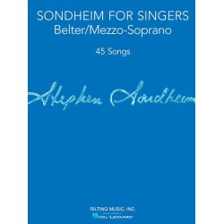 Sondheim For Singers: Belter/Mezzo-Soprano