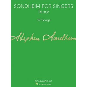 Sondheim For Singers: Tenor