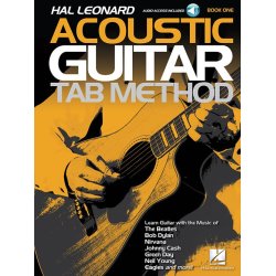 Hal Leonard Acoustic Guitar Tab Method Book 1 Agtr Book/Audio Online