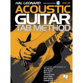 Hal Leonard Acoustic Guitar Tab Method Book 1 Agtr Book/Audio Online