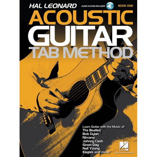 Hal Leonard Acoustic Guitar Tab Method Book 1 Agtr Book/Audio Online