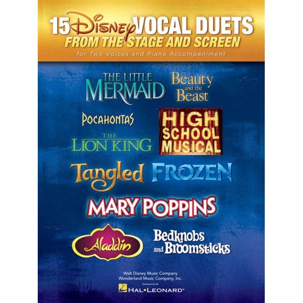 15 Disney Vocal Duets From Stage And Screen