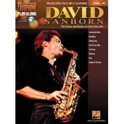 Saxophone Play-Along Volume 8: David Sanborn (Book/Online Audio)