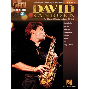 Saxophone Play-Along Volume 8: David Sanborn (Book/Online Audio)